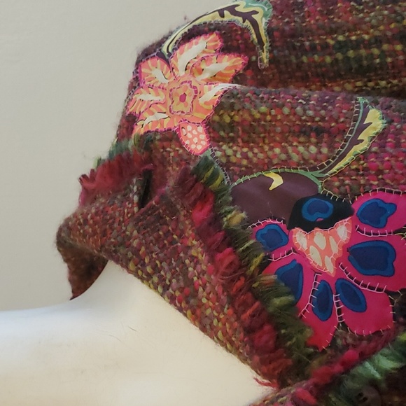 EUC Vintage early 90s "Jon" by Teri Jon Embellished Wool Blend Suit - Picture 5 of 8